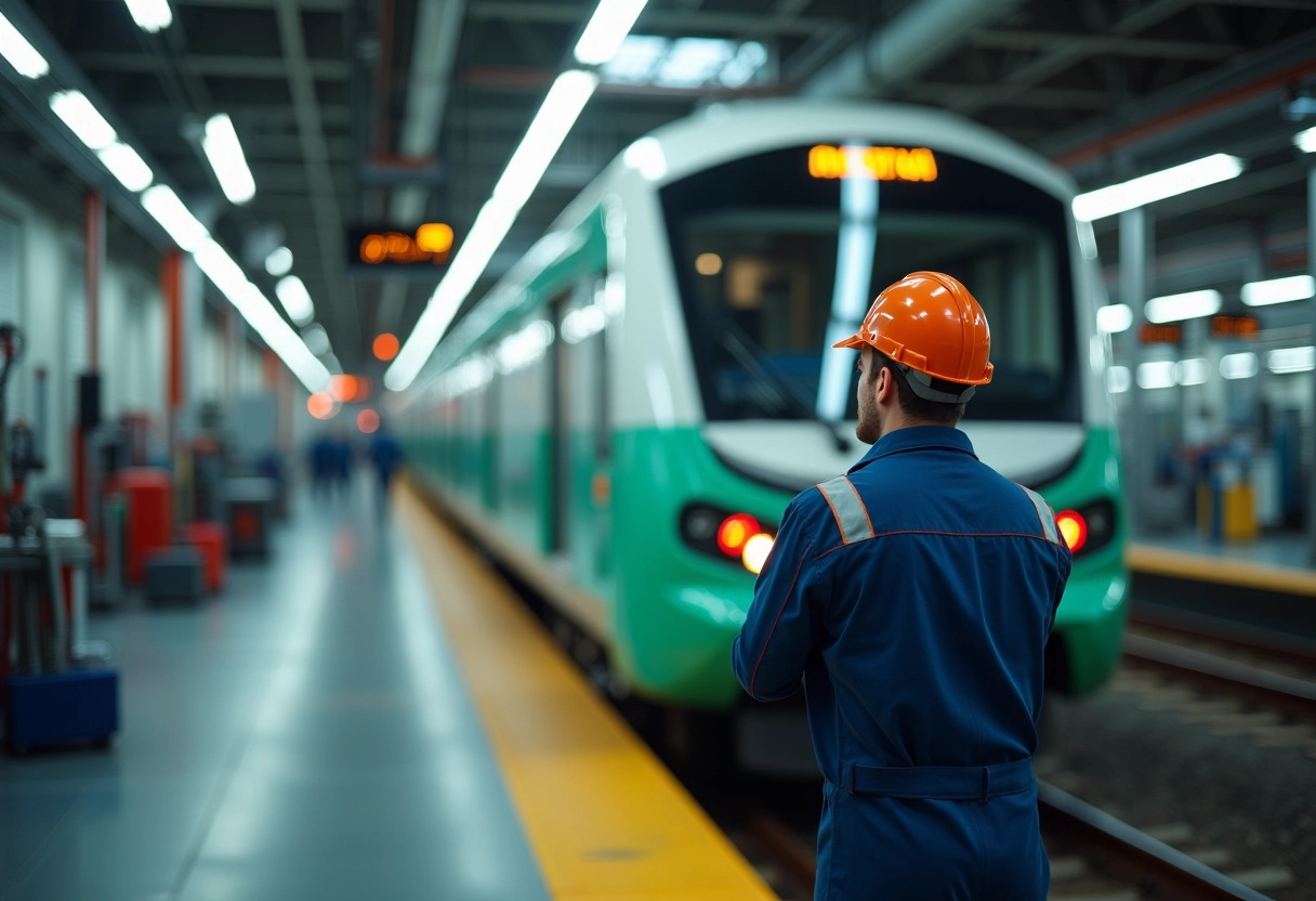 transition énergétique : zoom sur les métiers ferroviaires en pleine évolution - train  énergie